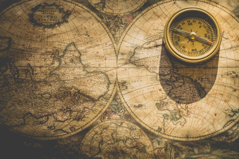Vintage Explorer Map